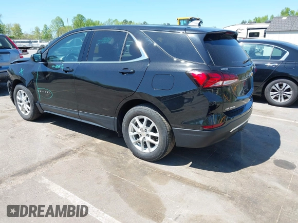 2023 Chevrolet Equinox LT with VIN 3GNAXUEG7PL213044, listed as a IAAI auction lot 41984609 with 44,141 mi miles and . Bid and sale history available at DreamBid. Image 3.