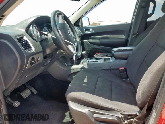 2013 Dodge Durango SXT with VIN 1C4RDHAG8DC694849, listed as a Copart auction lot 61415165 with 92,536 mi miles and Salvage title. Bid and sale history available at DreamBid. Image 7.
