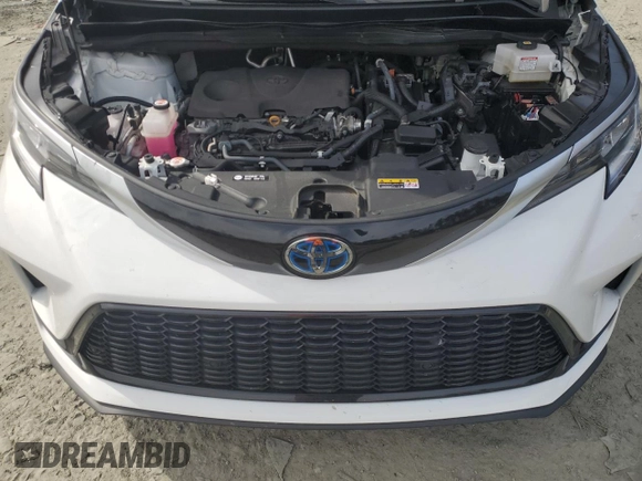 2022 Toyota Sienna XSE with VIN 5TDDRKEC2NS094411, listed as a Copart auction lot 46491605 with 72,740 mi miles and Salvage title. Bid and sale history available at DreamBid. Image 12.