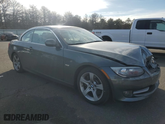 2011 BMW 3 Series 335i with VIN WBADX7C52BE581520, listed as a Copart auction lot 46274205 with 43,724 mi miles and Salvage Title. Bid and sale history available at carsss.com. Image 4.