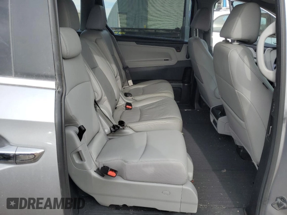 2021 Honda Odyssey EX-L with VIN 5FNRL6H77MB039727, listed as a Copart auction lot 88869145 with Not Provided miles and Salvage Title. Bid and sale history available at DreamBid. Image 11.