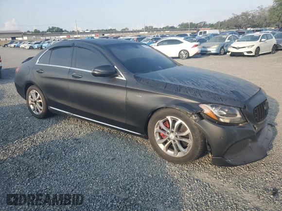 2015 Mercedes-Benz C 300 z VIN 55SWF4JB4FU093081, wystawiony jako Copart lot #57283005 z przebiegiem 110 167 mil mil oraz Czysty tytuł • Clean title. Historia ofert i sprzedaży dostępna na DreamBid. Obrazek 4.