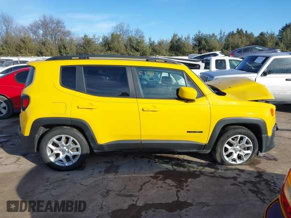 2017 Jeep Renegade Latitude with VIN ZACCJABB0HPF54868, listed as a IAAI auction lot 41417387 with 97,982 mi miles and . Bid and sale history available at DreamBid. Image 13.