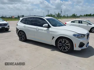 2020 BMW X3 M with VIN 5YMTS0C05L9C87865, listed as a IAAI auction lot 42526886 with 41,496 mi miles and . Bid and sale history available at DreamBid. Image 1.