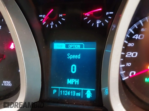 2016 Chevrolet Equinox LTZ with VIN 2GNFLGE35G6120379, listed as a IAAI auction lot 41595354 with 112,413 mi miles. Bid and sale history available at carsss.com. Image 15.