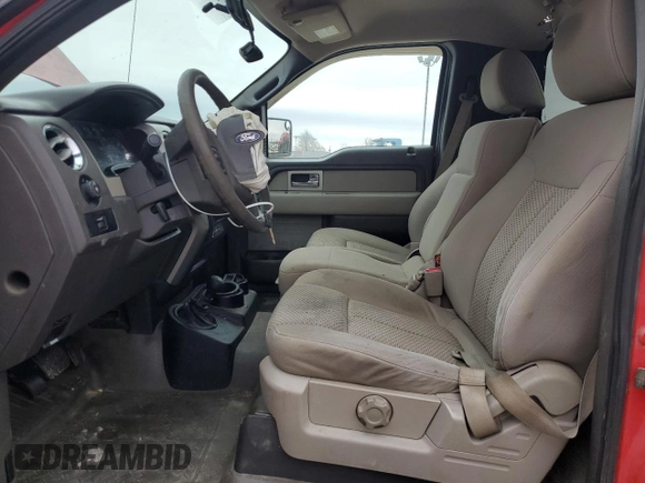 2010 Ford F-150 XL with VIN 1FTMF1EWXAKA46380, listed as a Copart auction lot 82035424 with 188,079 mi miles and Clean Title. Bid and sale history available at DreamBid. Image 7.