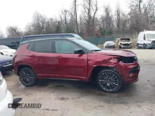 2022 Jeep Compass High Altitude with VIN 3C4NJDCB8NT157535, listed as a IAAI auction lot 41752395 with 30,464 mi miles and . Bid and sale history available at DreamBid. Image 13.