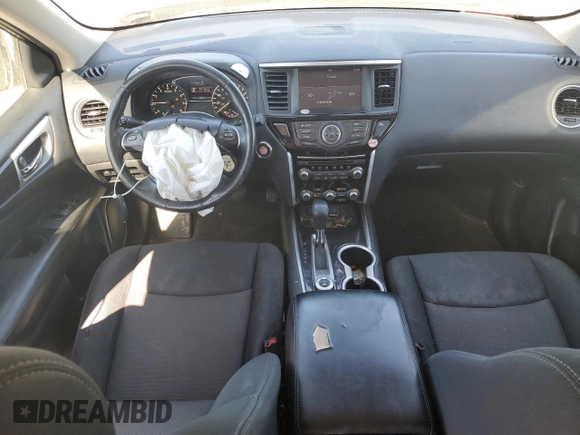 2018 Nissan Pathfinder S with VIN 5N1DR2MM2JC660679, listed as a Copart auction lot 50611145 with 103,047 mi miles and Salvage title. Bid and sale history available at DreamBid. Image 8.