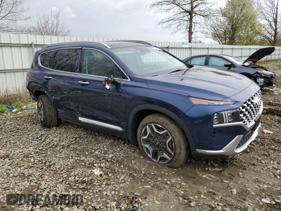 2023 Hyundai Santa Fe Limited z VIN 5NMS4DAL7PH560959, wystawiony jako Copart lot #53028795 z przebiegiem 20 846 mil mil oraz Szkoda całkowita • Salvage title. Historia ofert i sprzedaży dostępna na DreamBid. Obrazek 4.