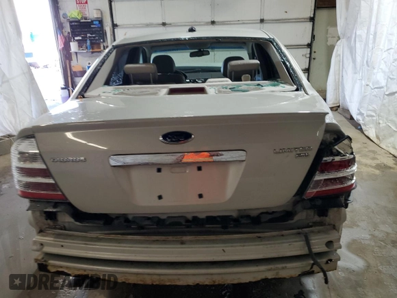 2008 Ford Taurus Limited with VIN 1FAHP28W58G118895, listed as a Copart auction lot 83638364 with Not Provided miles and Salvage Title. Bid and sale history available at carsss.com. Image 6.