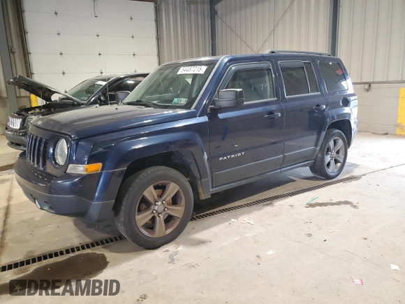 2015 Jeep Patriot High Altitude with VIN 1C4NJRFB6FD169828, listed as a Copart auction lot 54487215 with 153,309 mi miles and Clean Title. Bid and sale history available at carsss.com. Image 1.