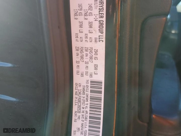 2014 Jeep Grand Cherokee Laredo with VIN 1C4RJFAG8EC392539, listed as a Copart auction lot 52010555 with 151,783 mi miles and Salvage Title. Bid and sale history available at carsss.com. Image 13.