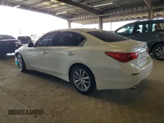 2016 Infiniti Q50 3.0t Premium with VIN JN1EV7AP6GM300482, listed as a Copart auction lot 49346165 with 60,743 mi miles and Salvage Title. Bid and sale history available at carsss.com. Image 2.