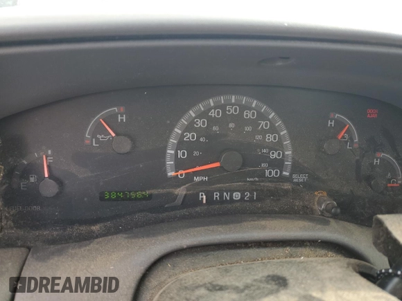 1999 Ford F-250 with VIN 1FTPX27L2XKA25342, listed as a Copart auction lot 53118315 with 384,756 mi miles and Salvage title. Bid and sale history available at DreamBid. Image 9.