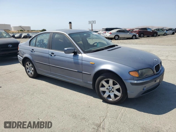 2003 BMW 3 Series 325xi with VIN WBAEU33403PM53022, listed as a Copart auction lot 59315105 with 144,532 mi miles and Salvage title. Bid and sale history available at DreamBid. Image 4.