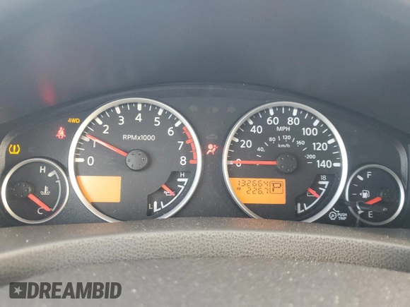 2010 Nissan Pathfinder LE with VIN 5N1AR1NB9AC619704, listed as a Copart auction lot 78833414 with 132,664 mi miles and Salvage title. Bid and sale history available at DreamBid. Image 9.