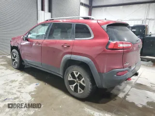 2017 Jeep Cherokee Trailhawk z VIN 1C4PJMBS4HW504142, wystawiony jako Copart lot #87918245 z przebiegiem 133 324 mil mil oraz Szkoda całkowita • Salvage title. Historia ofert i sprzedaży dostępna na DreamBid. Obrazek 2.