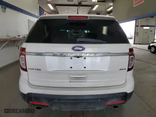 2013 Ford Explorer Limited with VIN 1FM5K8F87DGC12043, listed as a Copart auction lot 52203705 with 182,725 mi miles and Salvage Title. Bid and sale history available at carsss.com. Image 6.
