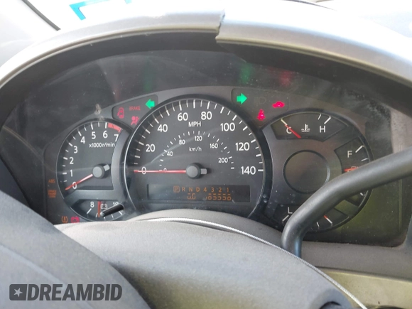 2005 Nissan Titan XE with VIN 1N6AA07A95N514937, listed as a IAAI auction lot 41319161 with 163,556 mi miles and . Bid and sale history available at DreamBid. Image 7.