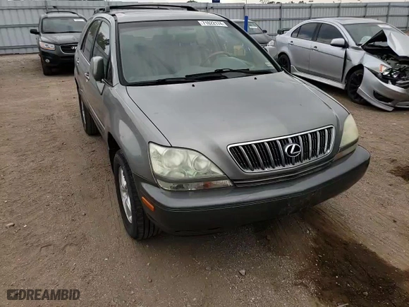 2002 Lexus RX 300 with VIN JTJHF10U420260539, listed as a Copart auction lot 71022174 with 190,905 mi miles and Salvage Title. Bid and sale history available at carsss.com. Image 12.