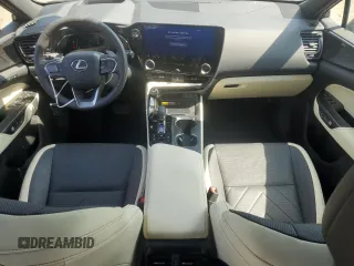 2024 Lexus NX 350h Luxury with VIN 2T2HKCEZ2RC018424, listed as a Copart auction lot 63134645 with 5,158 mi miles and Salvage title. Bid and sale history available at DreamBid. Image 8.