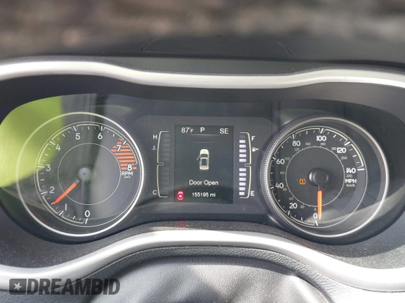 2018 Jeep Cherokee Latitude Plus with VIN 1C4PJLLX2JD557198, listed as a IAAI auction lot 41908907 with 155,195 mi miles and . Bid and sale history available at DreamBid. Image 7.