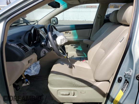 2006 Lexus RX 400h with VIN JTJHW31U660034714, listed as a Copart auction lot 48347105 with 109,176 mi miles and Salvage Title. Bid and sale history available at DreamBid. Image 7.