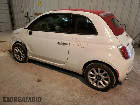 2017 FIAT 500 Pop with VIN 3C3CFFLR6HT661740, listed as a Copart auction lot 46289475 with 63,864 mi miles and Salvage title. Bid and sale history available at DreamBid. Image 2.