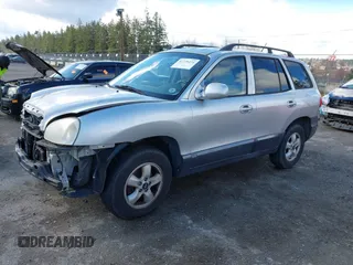 2005 Hyundai Santa Fe GLS with VIN KM8SC73D55U988475, listed as a IAAI auction lot 41779224 with 161,623 mi miles. Bid and sale history available at carsss.com. Image 2.