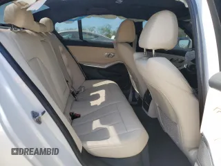 2021 BMW 3 Series 330i xDrive with VIN 3MW5R7J05M8C06619, listed as a Copart auction lot 54072555 with 25,208 mi miles and Salvage title. Bid and sale history available at DreamBid. Image 10.