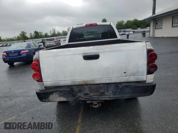 2008 Dodge 2500 ST with VIN 3D7KR28D18G236994, listed as a Copart auction lot 56574195 with 161,905 mi miles and Clean Title. Bid and sale history available at DreamBid. Image 6.