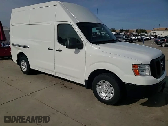 2021 Nissan NV Cargo SV z VIN 1N6BF0LY0MN802188, wystawiony jako Copart lot #49993645 z przebiegiem 161 274 mil mil oraz Szkoda całkowita • Salvage title. Historia ofert i sprzedaży dostępna na DreamBid. Obrazek 13.