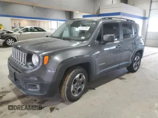2016 Jeep Renegade Latitude with VIN ZACCJABW3GPC69213, listed as a Copart auction lot 42292245 with 82,236 mi miles and Salvage Title. Bid and sale history available at DreamBid. Image 1.