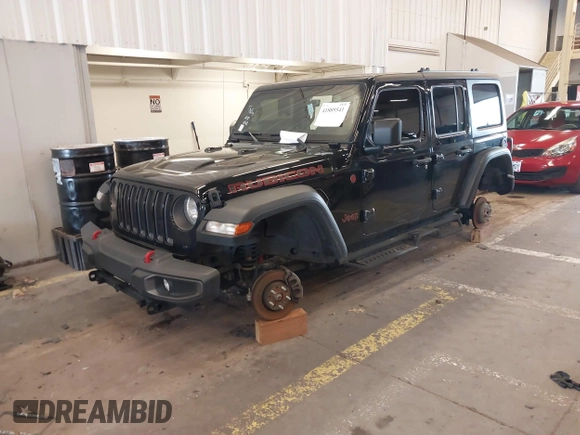 2022 Jeep Wrangler Unlimited Rubicon с VIN 1C4HJXFN8NW242079, выставлен на аукционе IAAI как лот 41889541 с пробегом 36 944 миль миль и . История ставок и продаж доступна на DreamBid. Изображение 16.