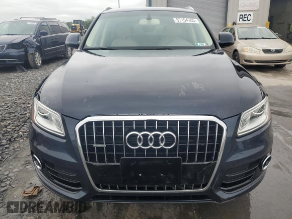 2016 Audi Q5 Premium with VIN WA1C2AFP4GA056085, listed as a Copart auction lot 57154305 with 125,205 mi miles and Salvage title. Bid and sale history available at DreamBid. Image 5.