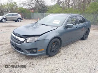 2011 Ford Fusion SE with VIN 3FAHP0HG5BR194971, listed as a IAAI auction lot 42038454 with 133,092 mi miles. Bid and sale history available at carsss.com. Image 2.
