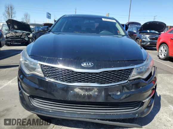 2018 Kia Optima LX with VIN 5XXGT4L3XJG202749, listed as a Copart auction lot 49455505 with 115,482 mi miles and Salvage Title. Bid and sale history available at DreamBid. Image 5.