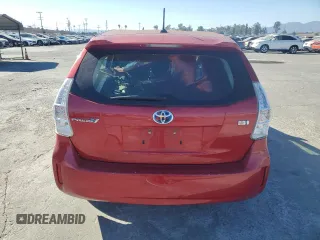2013 Toyota Prius Two with VIN JTDZN3EU9D3201308, listed as a Copart auction lot 68709444 with 47,908 mi miles and Salvage Title. Bid and sale history available at carsss.com. Image 6.