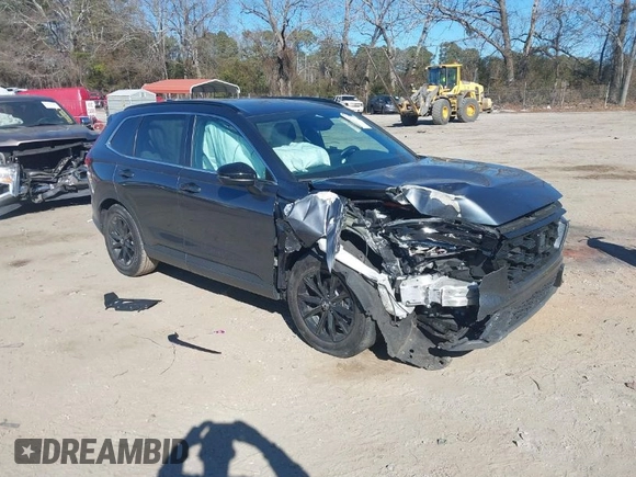 2024 Honda CR-V Sport with VIN 7FARS5H55RE007835, listed as a IAAI auction lot 41357805 with 28,890 mi miles and . Bid and sale history available at DreamBid. Image 1.
