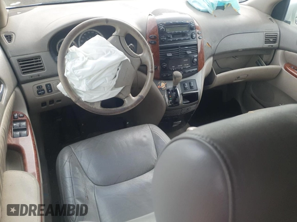 2004 Toyota Sienna XLE with VIN 5TDZA22C14S120092, listed as a Copart auction lot 51095595 with 0 mi miles and Salvage Title. Bid and sale history available at carsss.com. Image 8.