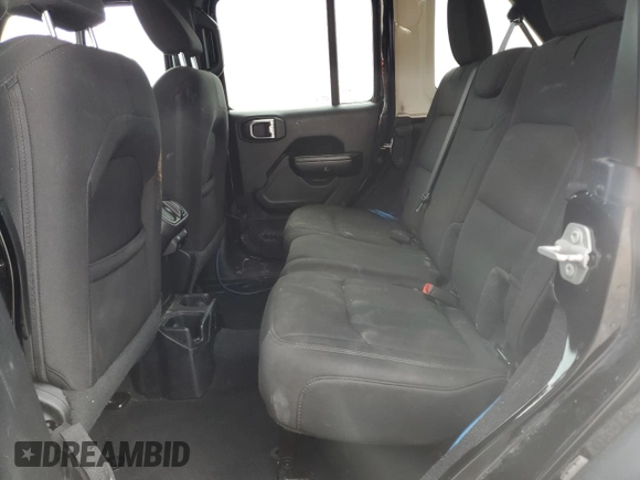 2020 Jeep Wrangler Unlimited Sport S with VIN 1C4HJXDN1LW198880, listed as a Copart auction lot 57817025 with Not provided miles and Salvage title. Bid and sale history available at DreamBid. Image 11.
