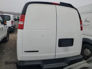 2020 Chevrolet Express Cargo Van with VIN 1GCWGAFG3L1147914, listed as a Copart auction lot 53175095 with 187,747 mi miles and Salvage Title. Bid and sale history available at carsss.com. Image 6.