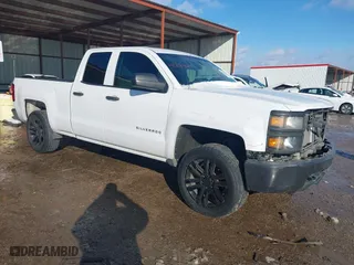 2015 Chevrolet Silverado 1500 LS with VIN 1GCVKPEC7FZ261769, listed as a IAAI auction lot 41279120 with 158,192 mi miles. Bid and sale history available at carsss.com. Image 1.