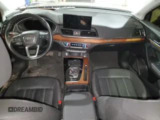 2021 Audi Q5 Premium Plus z VIN WA1BAAFY7M2065358, wystawiony jako Copart lot #55590775 z przebiegiem 38 070 mil mil oraz Czysty tytuł • Clean title. Historia ofert i sprzedaży dostępna na DreamBid. Obrazek 8.