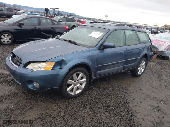 2006 Subaru Legacy Wagon Outback 2.5i Ltd with VIN 4S4BP62C667338416, listed as a IAAI auction lot 41155200 with 151,415 mi miles. Bid and sale history available at carsss.com. Image 2.
