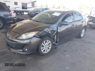 2012 Mazda Mazda3 i Touring with VIN JM1BL1V89C1545584, listed as a IAAI auction lot 41953481 with 190,831 mi miles. Bid and sale history available at carsss.com. Image 17.