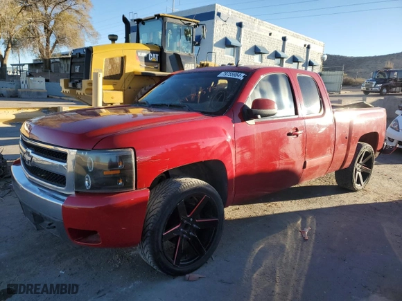 2008 Chevrolet Silverado 1500 LT w/1LT with VIN 2GCEC19J081300524, listed as a Copart auction lot 79755954 with 169,529 mi miles and Salvage Title. Bid and sale history available at carsss.com. Image 1.