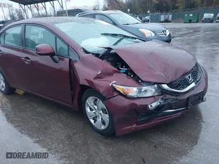 2013 Honda Civic Sdn LX with VIN 2HGFB2F53DH595982, listed as a IAAI auction lot 40926264 with 138,624 mi miles. Bid and sale history available at carsss.com. Image 18.