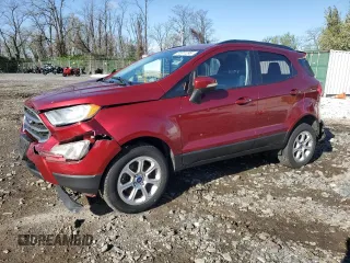 2018 Ford EcoSport SE z VIN MAJ6P1UL2JC189482, wystawiony jako Copart lot #51911295 z przebiegiem 77 647 mil mil oraz Szkoda całkowita • Salvage title. Historia ofert i sprzedaży dostępna na DreamBid. Obrazek 1.