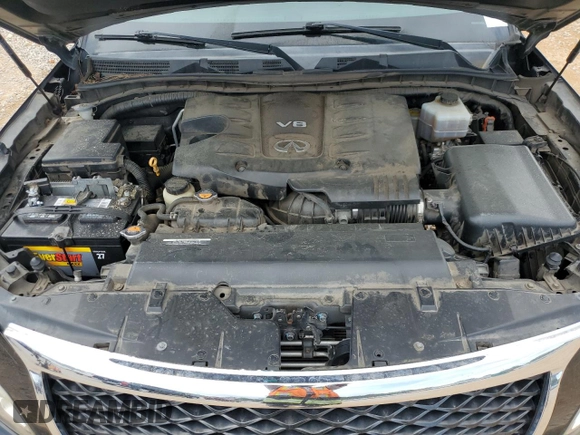 2015 Infiniti QX80 with VIN JN8AZ2NF6F9571598, listed as a Copart auction lot 54220085 with 207,891 mi miles and Clean Title. Bid and sale history available at DreamBid. Image 12.